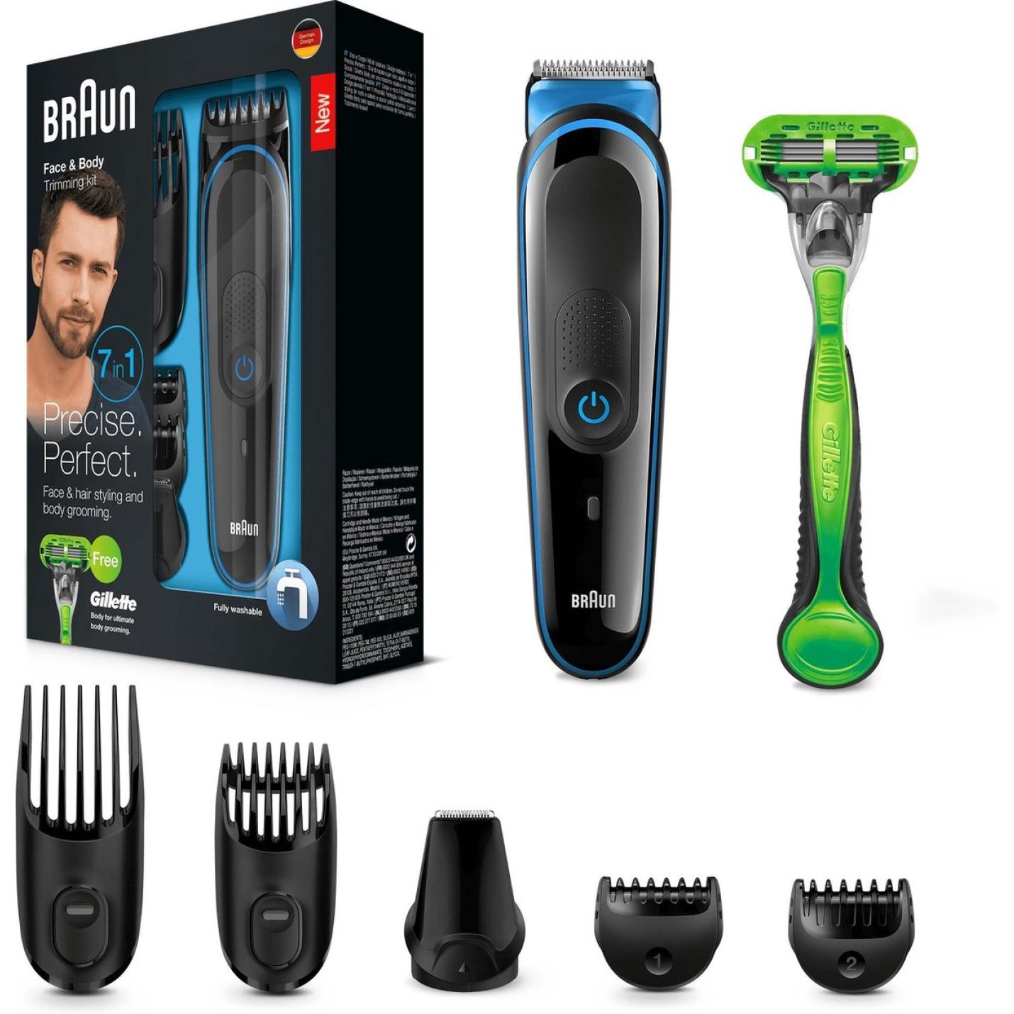 Braun multi grooming hot sale kit